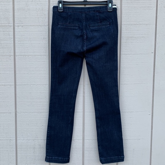 pilcro and The Letterpress by Anthropologie High-Rise Capri Denim Leggings - Picture 3 of 16